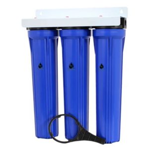 Triple 20-Inch Big Blue SlimlineSystem INCLUDING BB Housings & Filters