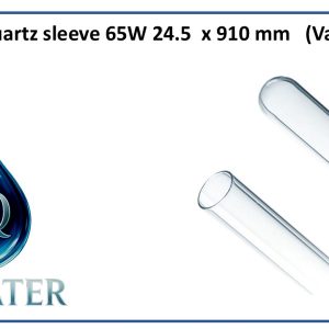 UV quartz sleeve 65W 24.5  x 910 mm (Varies Ends)
