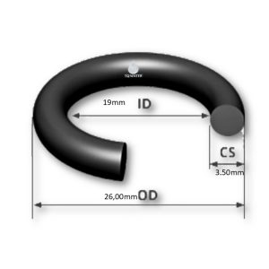 4"4040 O-Ring (4 )